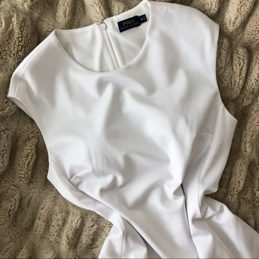 POLO Ralph Lauren white mermaid dress - Picture 4 of 8